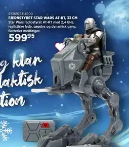 KiDS Coolshop Fjernstyret star wars at-rt tilbud
