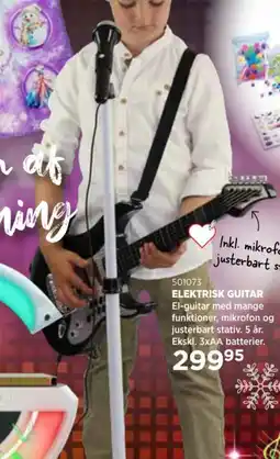 KiDS Coolshop Elektrisk guitar tilbud