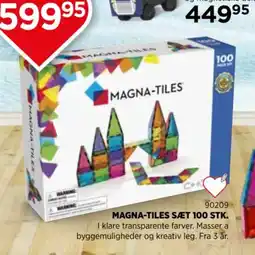 KiDS Coolshop Magna-tiles sæt 100 stk. tilbud