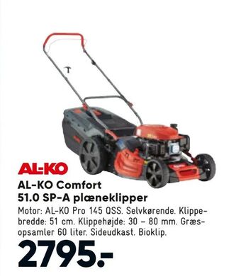 Bilka AL-KO Comfort 51,0 SP-A plæneklipper tilbud