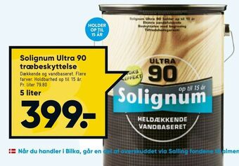 Bilka Solignum Ultra 90 træbeskyttelse tilbud