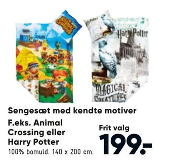 Bilka Sengesæt med kendte motiver tilbud