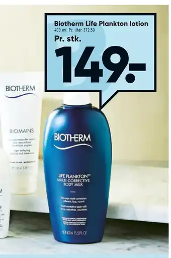 Bilka Biotherm Life Plankton lotion tilbud