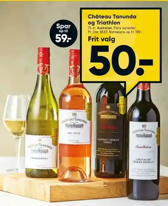Bilka Château Tanunda og Triathlon tilbud