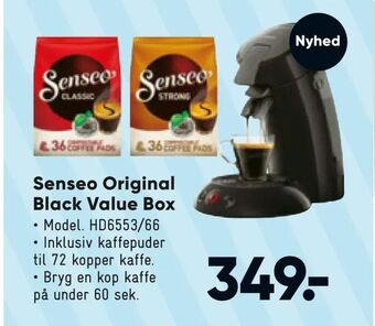 Bilka Senseo Original Black Value Box tilbud