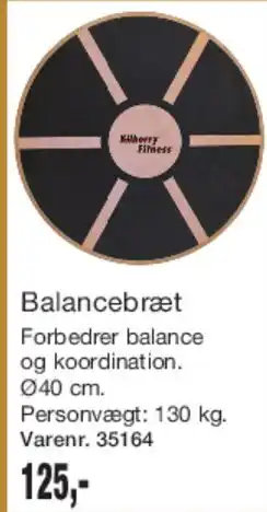 Harald Nyborg Balancebræt tilbud