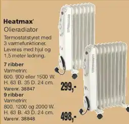 Harald Nyborg Olieradiator med timer tilbud