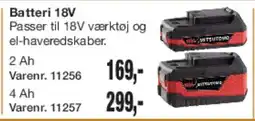 Harald Nyborg Batteri 18V tilbud