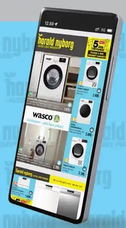 Harald Nyborg Wasco vaskemaskine (katalogvisning) tilbud