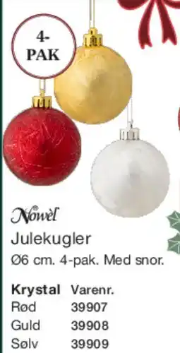 Harald Nyborg Julekugler tilbud
