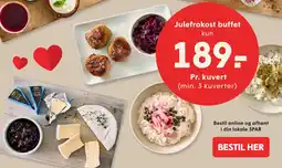 SPAR Julefrokost buffet tilbud