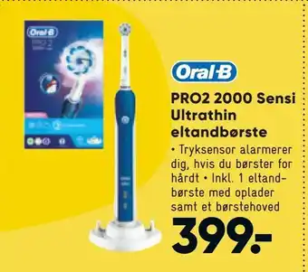 PRO2 2000 Sensi Ultrathin eltandbørste