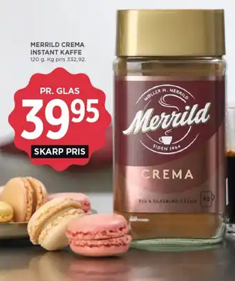 Merrild crema instant kaffe