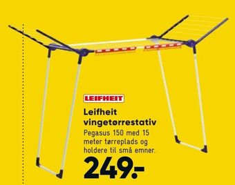 Bilka Leifheit vingetørrestativ tilbud