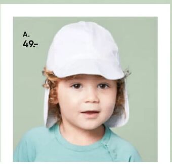 Bilka Baby kasket med skygge tilbud