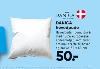 Bilka DANICA hovedpude tilbud