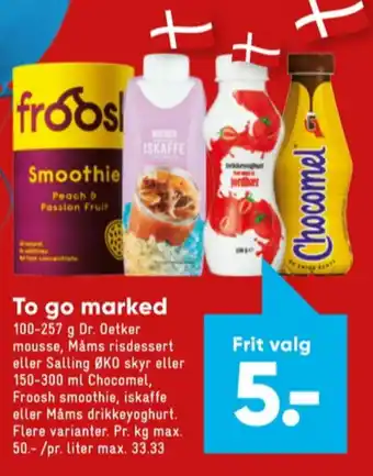 Bilka Froosh smoothie tilbud