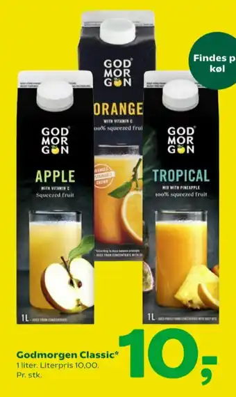 Coop 365 Rynkeby godmorgen juice tilbud