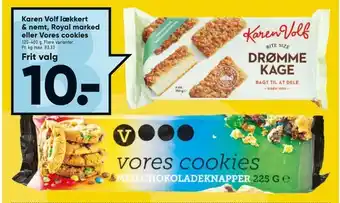 Bilka Karen Volf lækkert & nemt, Royal marked eller Vores cookies tilbud
