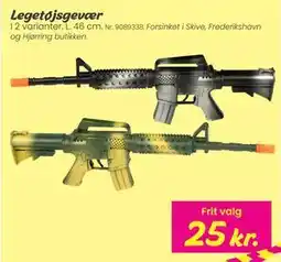Hi five Legetøjsgevær tilbud