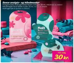 Hi five Sence ansigts- og håndmasker tilbud