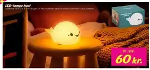 LED-lampe hval