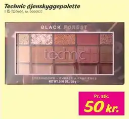 Hi five Technic øjenskyggepalette tilbud