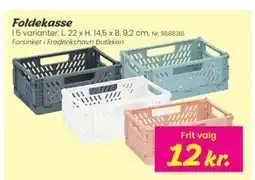 Hi five Foldekasse tilbud