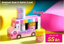 Hi five Badesæt Suds & Swirls 2-pak tilbud