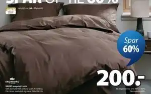 BARBO sengetøj i satin