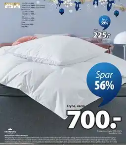 JYSK BESSEGGEN moskusdundyne tilbud