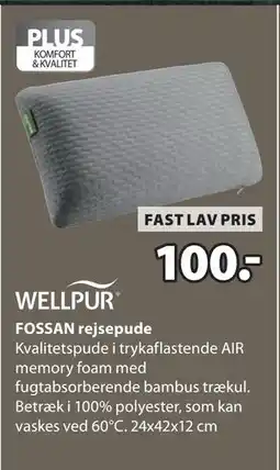 JYSK FOSSAN rejsepude tilbud