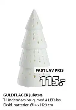 JYSK GULDFLAGER juletræ tilbud