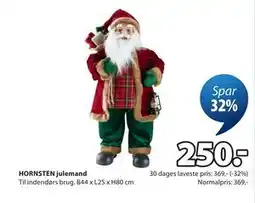 JYSK HORNSTEN julemand tilbud