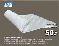 JYSK STORE MYA rullemadras tilbud