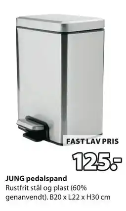 JYSK JUNG pedalspand tilbud