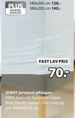 JYSK JENNY jerseystræklagen tilbud