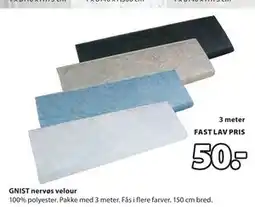 JYSK GNIST nervøs velour tilbud