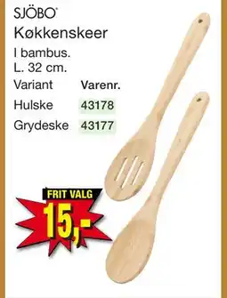 Harald Nyborg SJÖBO Køkkenskeer tilbud