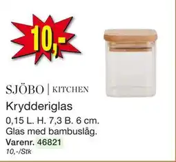 Harald Nyborg SJÖBO | KITCHEN Krydderiglas tilbud