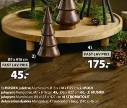 JYSK STROMATOLIT dekorationsbakke tilbud