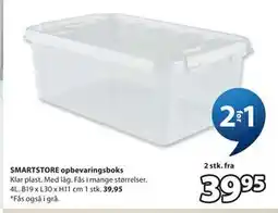 JYSK SMARTSTORE opbevaringsboks tilbud
