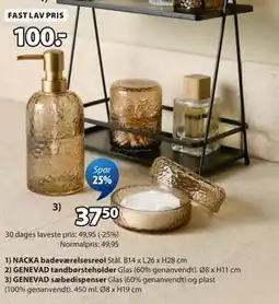 JYSK GENEVAD sæbedispenser tilbud
