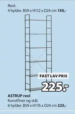 JYSK ASTRUP reol tilbud