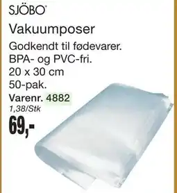 Harald Nyborg SJÖBO Vakuumposer tilbud