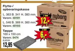 Harald Nyborg Flytte-/ opbevaringskasse tilbud