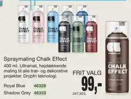 Harald Nyborg Spraymaling Chalk Effect tilbud