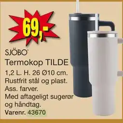 Harald Nyborg SJÖBO Termokop TILDE tilbud