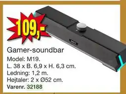 Harald Nyborg Gamer-soundbar tilbud