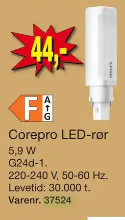 Harald Nyborg Corepro LED-rør tilbud